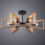 Люстра на штанге Arte Lamp Brussels A8030PL-6BK