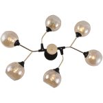 Люстра на штанге Reluce 01483-0.3-06 BK+FGD