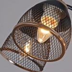 Люстра на штанге Reluce 01505-0.3-05 BK+FGD