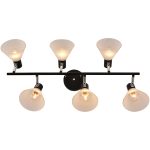 Потолочная люстра Reluce 01553-3.3-06B BK+CR