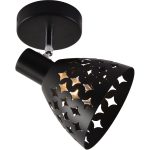 Спот Reluce 01554-3.3-01B BK+CR