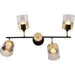 Люстра на штанге Reluce 01555-3.3-04B BK+FGD