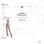 Подвесная люстра Loft IT Manhattan 10415/1000