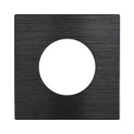 Рамка 1-местная алюминиевая Arlight FRM-PRESTO-ALR-1-BK 043876