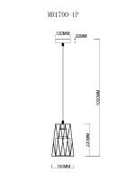 Подвесной светильник MyFar Scrum MR1700-1P