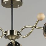 Люстра на штанге Reluce 02021-0.3-03 AB+BK