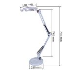 Настольная лампа Reluce 02046-0.7-01 BK