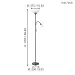 Торшер Eglo Up 2 93917