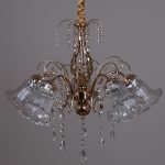 Подвесная люстра Reluce 02348-0.4-05 FGD+CL