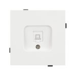 Механизм компьютерной розетки Arlight SCT-TENDO-MPC1-SFPL-WH (RJ-45, CAT6) 054594