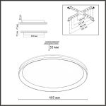 Потолочный светильник Sonex Beta 7749/80L