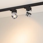 Трековый трехфазный светильник Arlight SP-PLURIO-TRACK-4TR-R77-9W Warm3000 038125