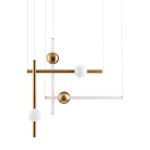 Подвесной светильник DeLight Collection Orion 10053P/A1 gold