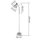 Торшер Reluce 03018-0.6-01 BK