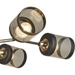 Люстра на штанге Reluce 03592-0.3-6 FGD+BK