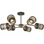 Люстра на штанге Reluce 03592-0.3-6 FGD+BK