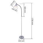 Торшер Reluce 03714-0.6-01 BK