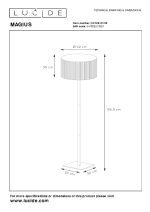 Торшер Lucide Magius 03729/81/30