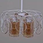 Подвесная люстра Reluce 03883-0.4-04 WH+GD