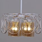 Подвесная люстра Reluce 03883-0.4-04 WH+GD