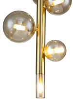 Подвесная люстра Indigo Canto 11026/5P Gold V000245