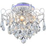 Потолочная люстра Reluce 04024-0.3-04 WH+SILVER PN+RGB