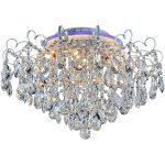 Потолочная люстра Reluce 04024-0.3-07 WH+SILVER PN+RGB