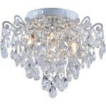 Потолочная люстра Reluce 04033-0.3-06 WH+SILVER PN