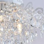 Потолочная люстра Reluce 04033-0.3-06 WH+SILVER PN