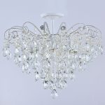 Люстра на штанге Reluce 04055-0.3-07 WH+GOLD PN