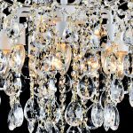 Люстра на штанге Reluce 04055-0.3-07 WH+GOLD PN