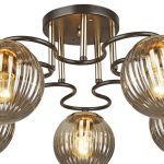 Потолочная люстра Reluce 04204-0.3-05 COFFEE+FGD