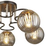 Потолочная люстра Reluce 04204-0.3-05 COFFEE+FGD