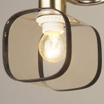 Потолочная люстра Reluce 04226-0.3-04 AB+BK