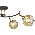 Потолочная люстра Reluce 04236-0.3-04 BK+FGD