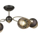 Люстра на штанге Reluce 04250-0.3-04 BK+AB