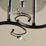 Потолочный светильник Reluce 04631-0.3-02 CR+BK