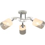 Потолочная люстра Reluce 04861-0.3-03 WT+CH