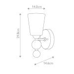 Бра Hinkley Zelda HK-ZELDA1-VS