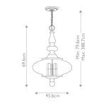 Подвесная люстра Hinkley Wexley HK-WEXLEY-5P-HB