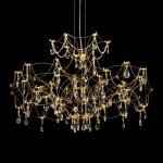 Подвесная люстра Modelux premium ML.7815.750P GD