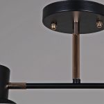 Потолочный светильник Reluce 06074-3.3-02 BK+FG