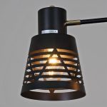 Потолочная люстра Reluce 06074-3.3-03 BK+FG