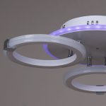 Потолочная люстра Reluce 06319-3.3-03 WH+CR (RGB)
