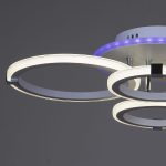 Потолочная люстра Reluce 06319-3.3-04 WH+CR (RGB)