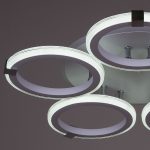 Потолочная люстра Reluce 06319-3.3-05 WH+CR (RGB)