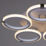 Потолочная люстра Reluce 06319-3.3-05 WH+CR (RGB)