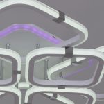 Потолочная люстра Reluce 06321-3.3-4+4A WH+CR (RGB)