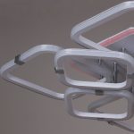 Потолочная люстра Reluce 06321-3.3-4+4A WH+CR (RGB)