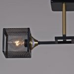 Потолочный светильник Reluce 06400-0.3-02 BK+COP